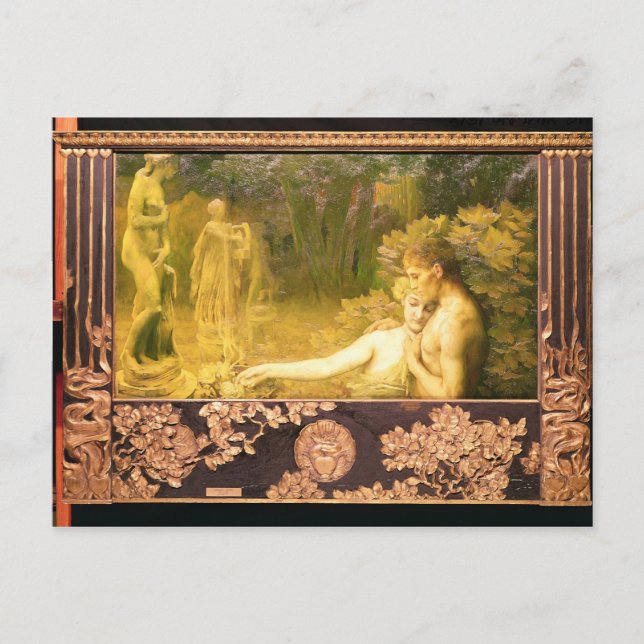 Postal La edad de oro, 1897-98 (Anverso)