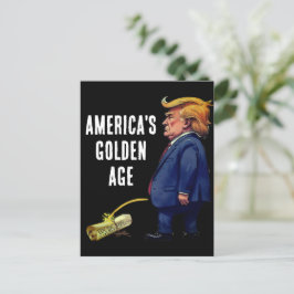 Postal La edad de oro de Estados Unidos