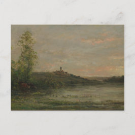 Postal La edición impresa de Charles-François Daubigny de