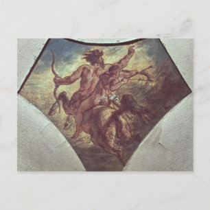 Postal La educación de Aquiles