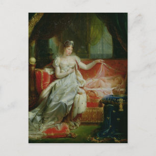 Postal La emperatriz Marie-Louise y el rey de Roma, 1812