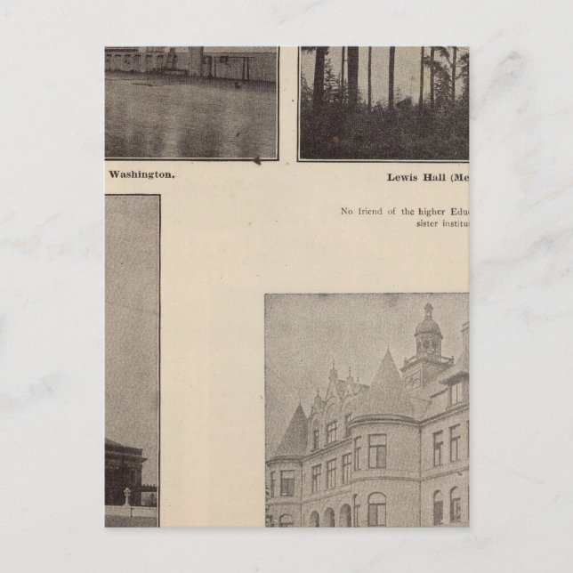 Postal La empresa, la cultura de Seattle (Anverso)