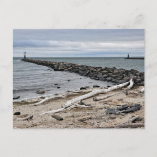Postal La entrada en el punto del lago Montauk