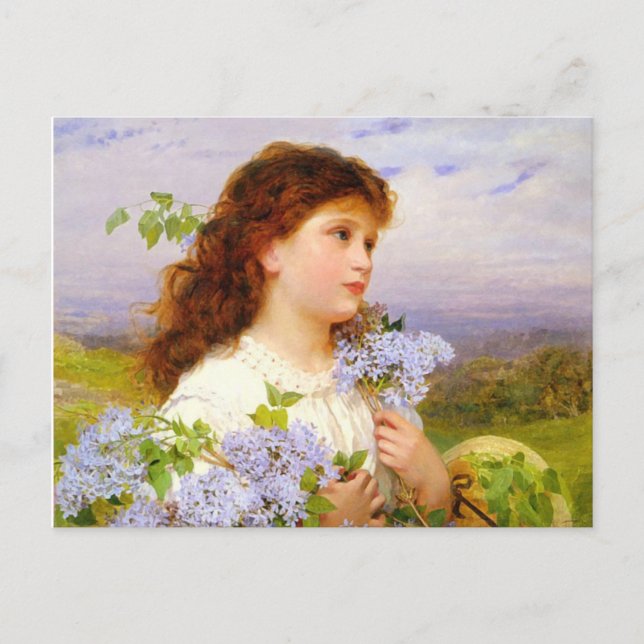 Postal La época de los Lilics Sophie Anderson PC (Anverso)
