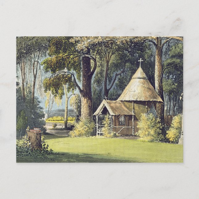 Postal La ermita, del repositorio de arte de Ackermann (Anverso)