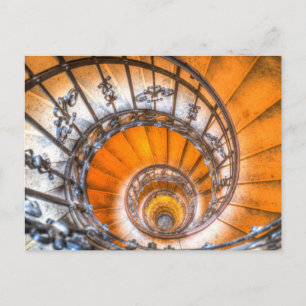Postal La escalera espiral de la basílica de St Stephens