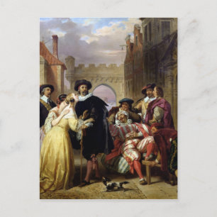 Postal La escena final de "Les Fourberies de Scapin"