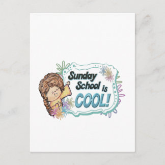 Postal ¡La escuela dominical es GUAY!