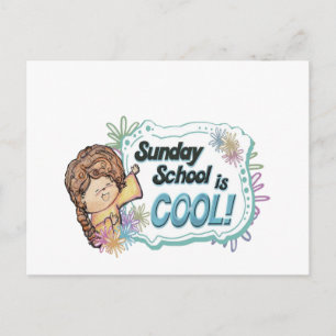 Postal ¡La escuela dominical es GUAY!