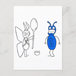 Postal La ESCUELA ES Demasiado grande