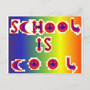 Postal La escuela es Guay