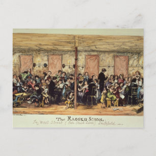 Postal La Escuela Ragada, West Street, Smithfield