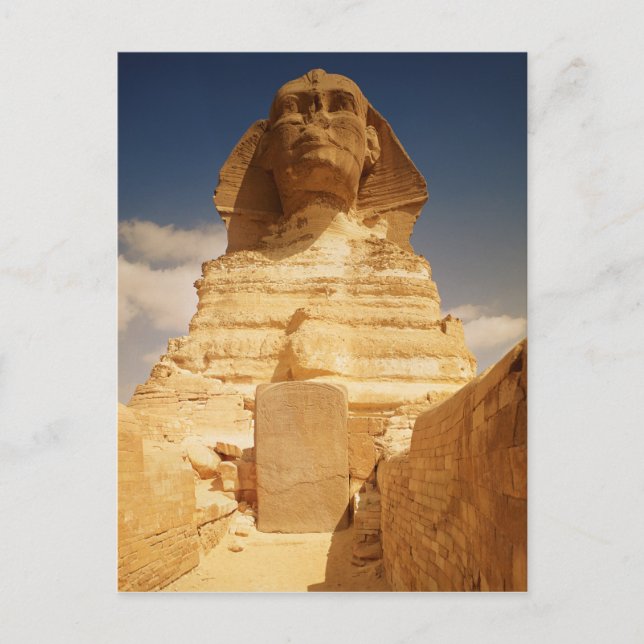 Postal La Esfinge, que data del reinado del Rey (Anverso)