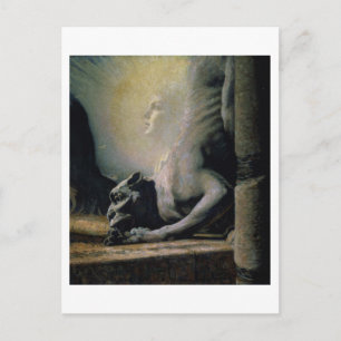 Postal La Esfinge y la Chimera, 1906 (aceite sobre lienzo