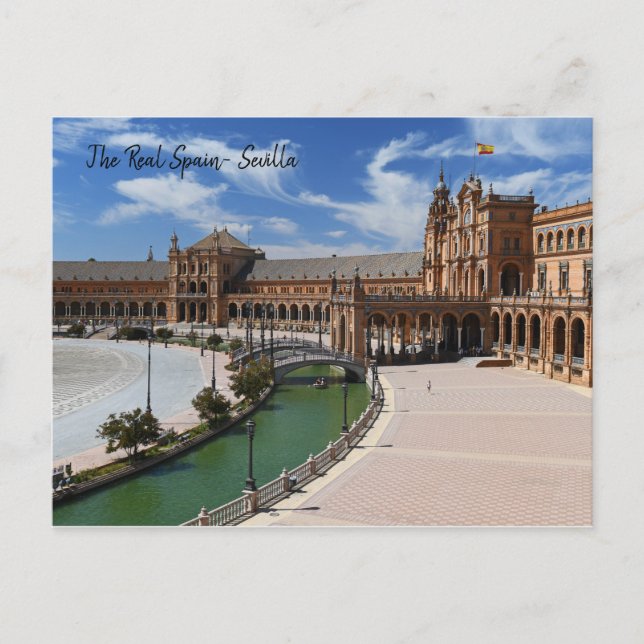 Postal La España Real - Sevilla (Anverso)