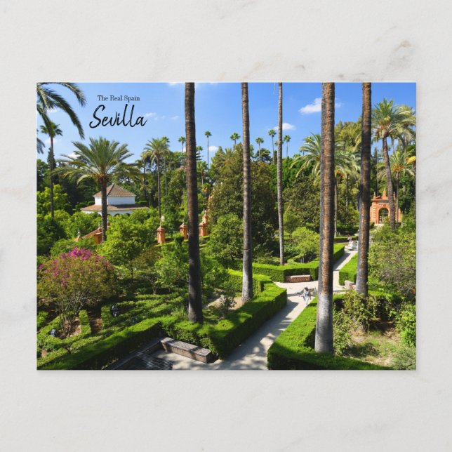 Postal La España Real - Sevilla (Anverso)