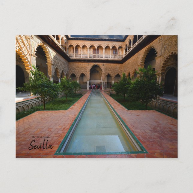 Postal La España Real - Sevilla (Anverso)