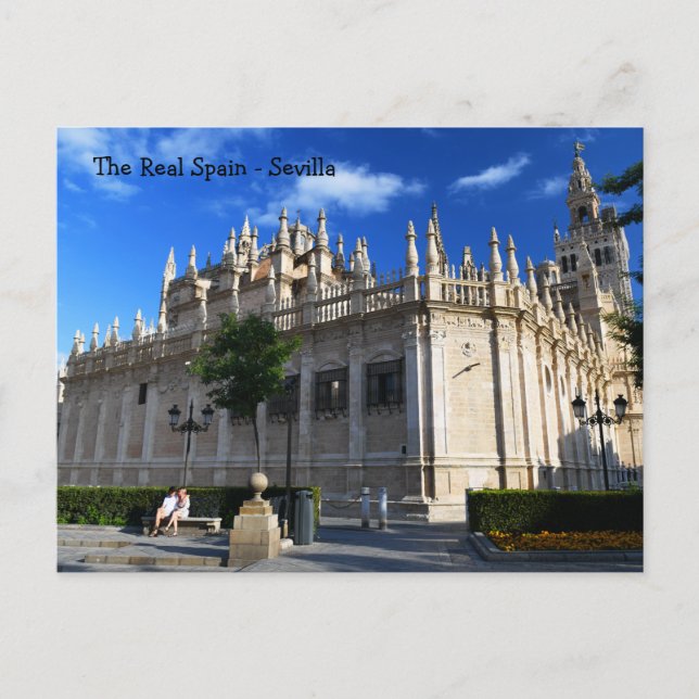 Postal La España Real - Sevilla (Anverso)