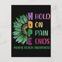 Postal La Esperanza De Mantener El Dolor Termina Con La C