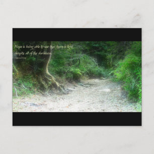 Postal La esperanza es...