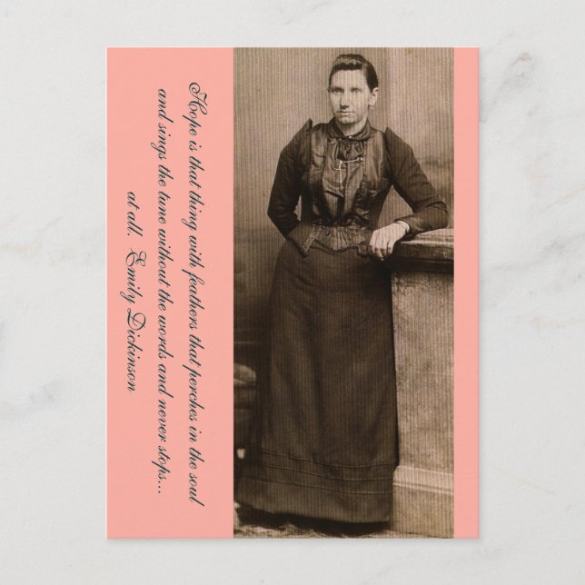 Postal La esperanza toma vuelo (Anverso)