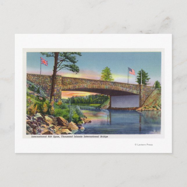 Postal La espiga internacional de la escisión (Anverso)