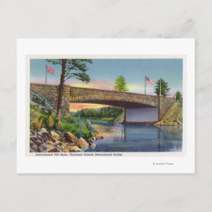 Postal La espiga internacional de la escisión