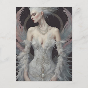 Postal La espléndida Princesa del Cisne