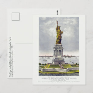 Postal La Estatua de la Libertad, La Gran Estatua de Bart