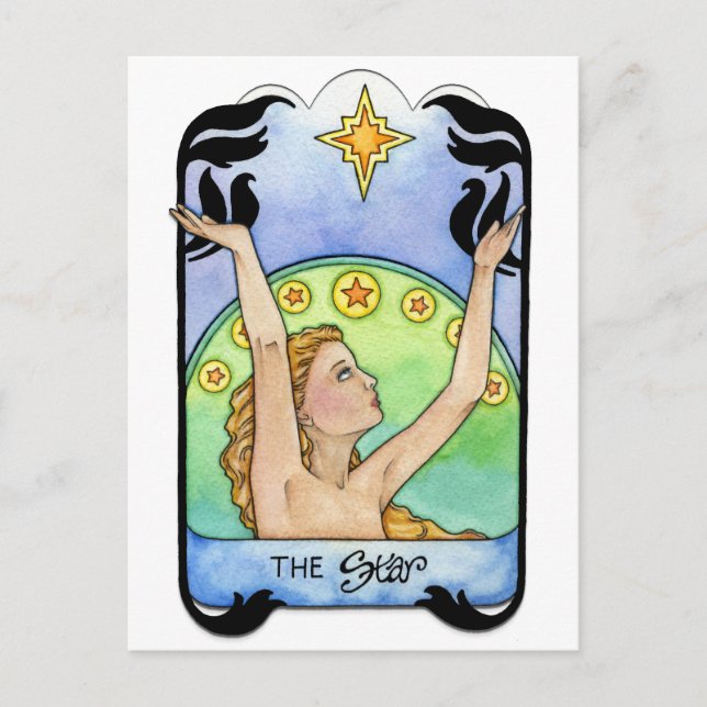 Postal La estrella (Anverso)