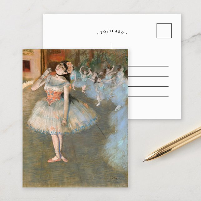 Postal La estrella | Edgar Degas (Subido por el creador)