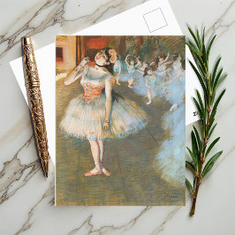 Postal La estrella, el arte de Degas