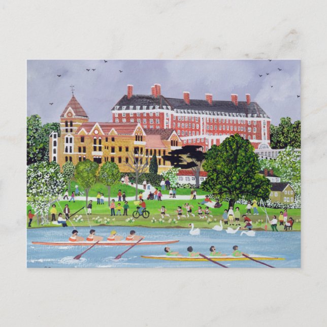 Postal La estrella y el hogar de Garter Richmond-Upon-Tha (Anverso)