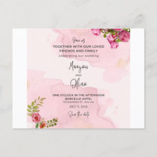 Postal La eterna promesa del amor