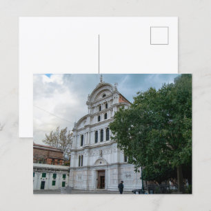 Postal La Fachada Renacentista de la Iglesia de San Zacca