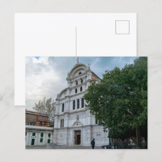 Postal La Fachada Renacentista de la Iglesia de San Zacca