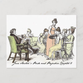 Postal La familia Bennet - Jane Austen Pride & Prejudice