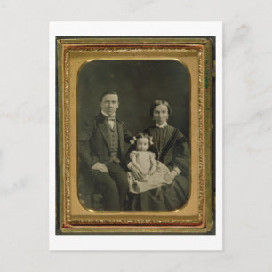 Postal La familia Hiller, c.1850 (daguerrotipo)