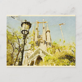 Postal La Familia Sagrada