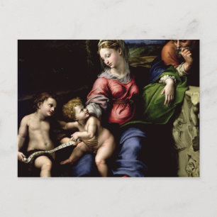 Postal La familia sagrada del roble, c.1518