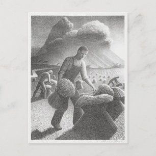 Postal La famosa impresión de Tormenta que se acerca (194