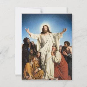 Postal La famosa obra de arte de Carl Bloch, Consolator,