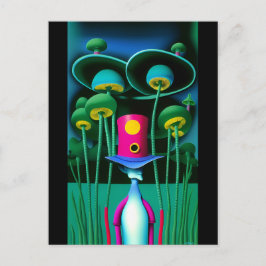 Postal La fantasía de Ken Gage de Leprechaun