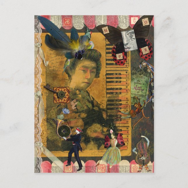 Postal La fantástica ciudad de Muse Postcard (Anverso)