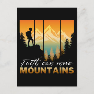 Postal La Fe Mueve Montañas