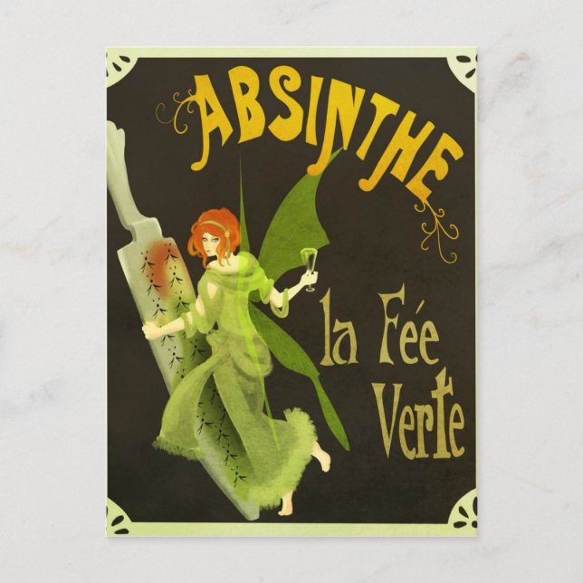 Postal La fe verde (Anverso)