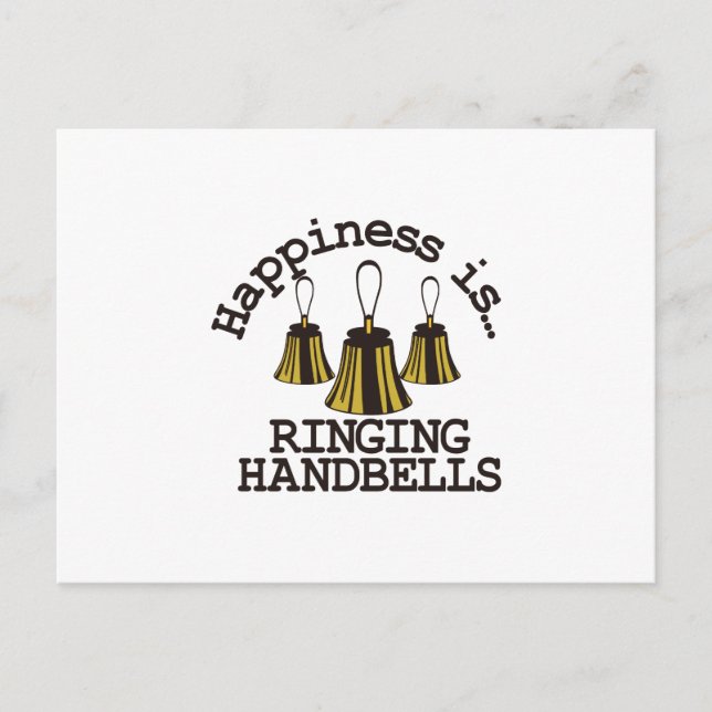 Postal La felicidad es... (Anverso)