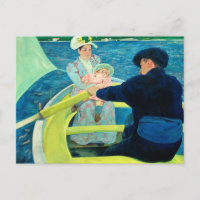 La Fiesta en barco de Mary Cassatt