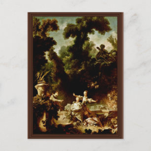Postal La Fiscalía" De Fragonard Jean-Honoré (Mejor Pregu