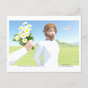Postal La Flagelación de Cristo